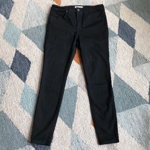 Madewell 9” high rise skinny jeans